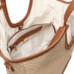 Borsa Tote Jenny 73BS8VR01P JENNYNATURALE/CUOIO V° 73 