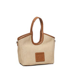 Tote bag Jenny 73BS8VR02P JENNYNATURALE/CUOIO V° 73 