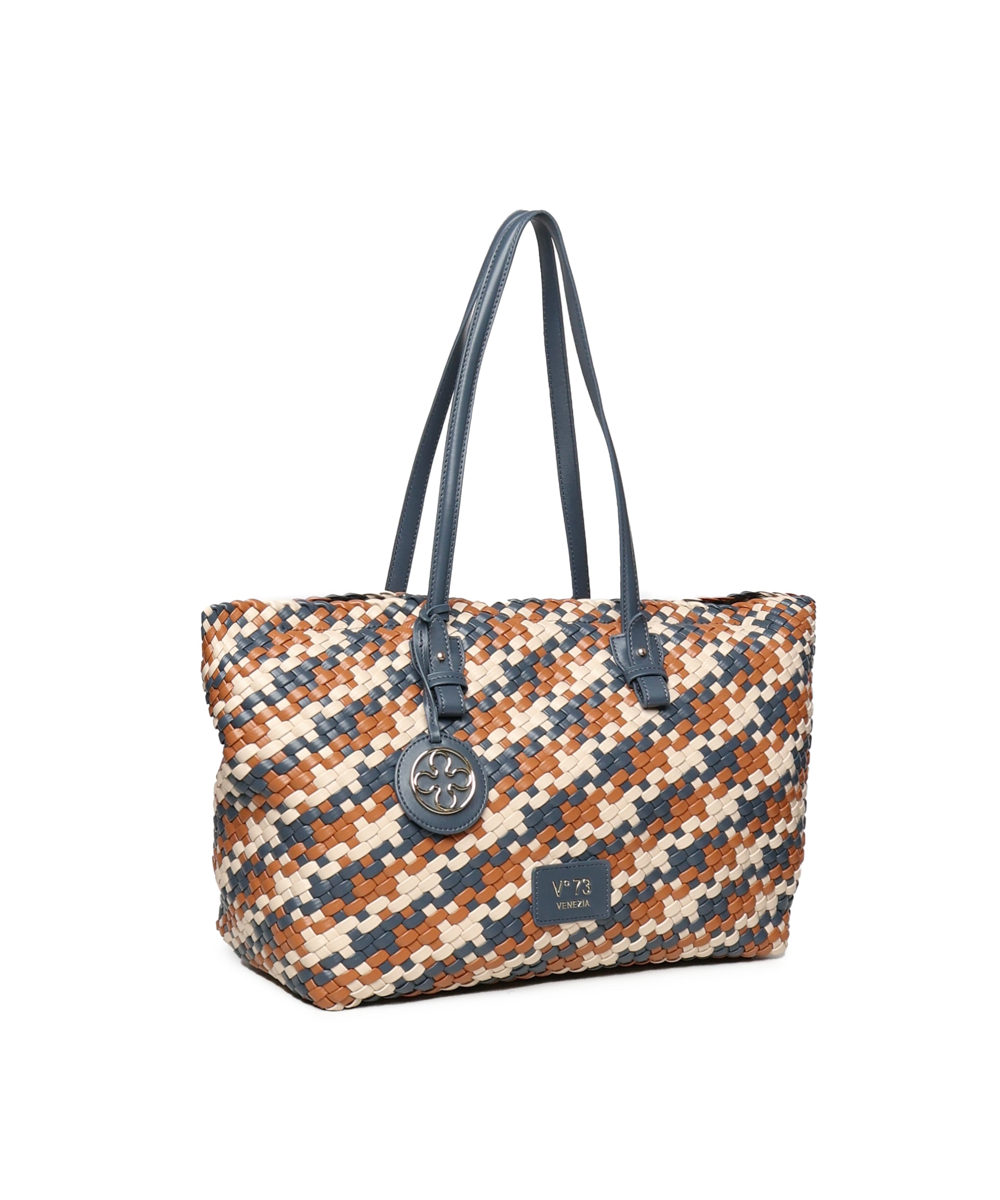 Borsa shopping Kornelia 73BS8VU01 KORNELIABLU/MULTICOLOR V° 73 