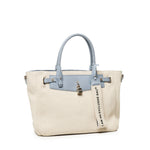 Borsa a spalla Rebecca 73BS8VY01 REBECCAOFF WHITE/AZZURRO V° 73 