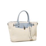 Borsa a spalla Rebecca 73BS8VY01 REBECCAOFF WHITE/AZZURRO V° 73 