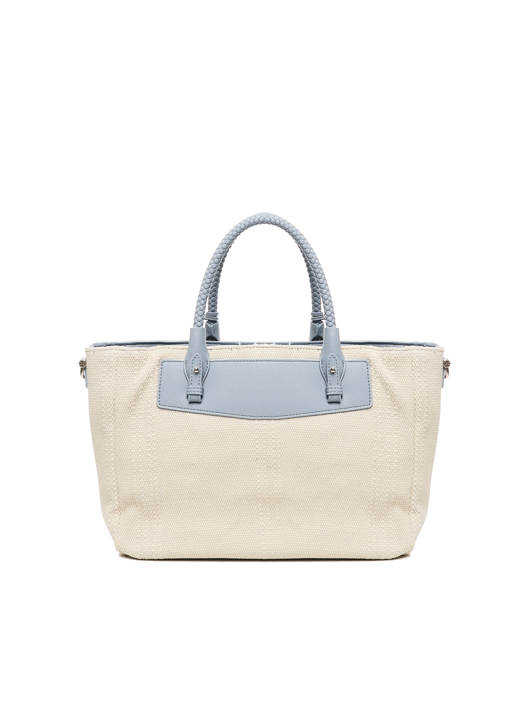 Borsa a spalla Rebecca 73BS8VY01 REBECCAOFF WHITE/AZZURRO V° 73 