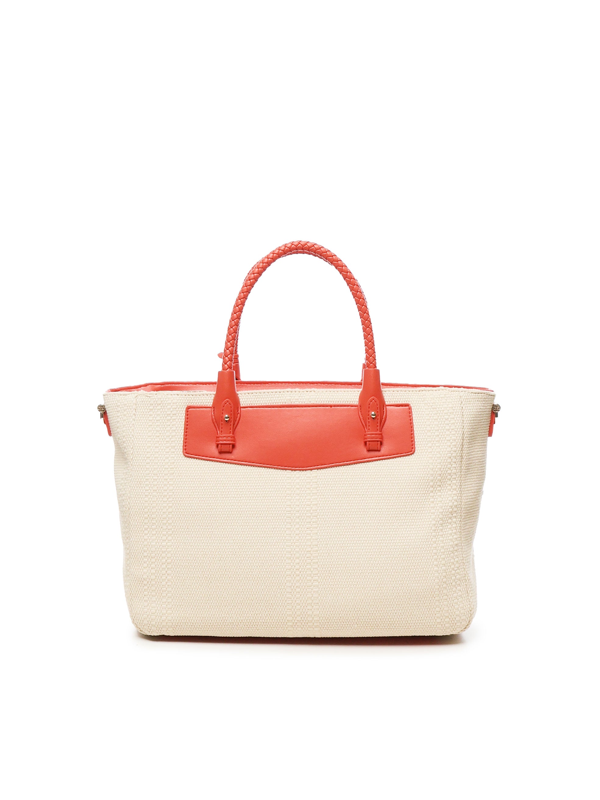Borsa a spalla Rebecca 73BS8VY01 REBECCAOFF WHITE/CORALLO V° 73 