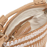 Borsa Secchiello Stefanie 73BS8ZL03 STEFANIECUOIO/BIANCO V° 73 