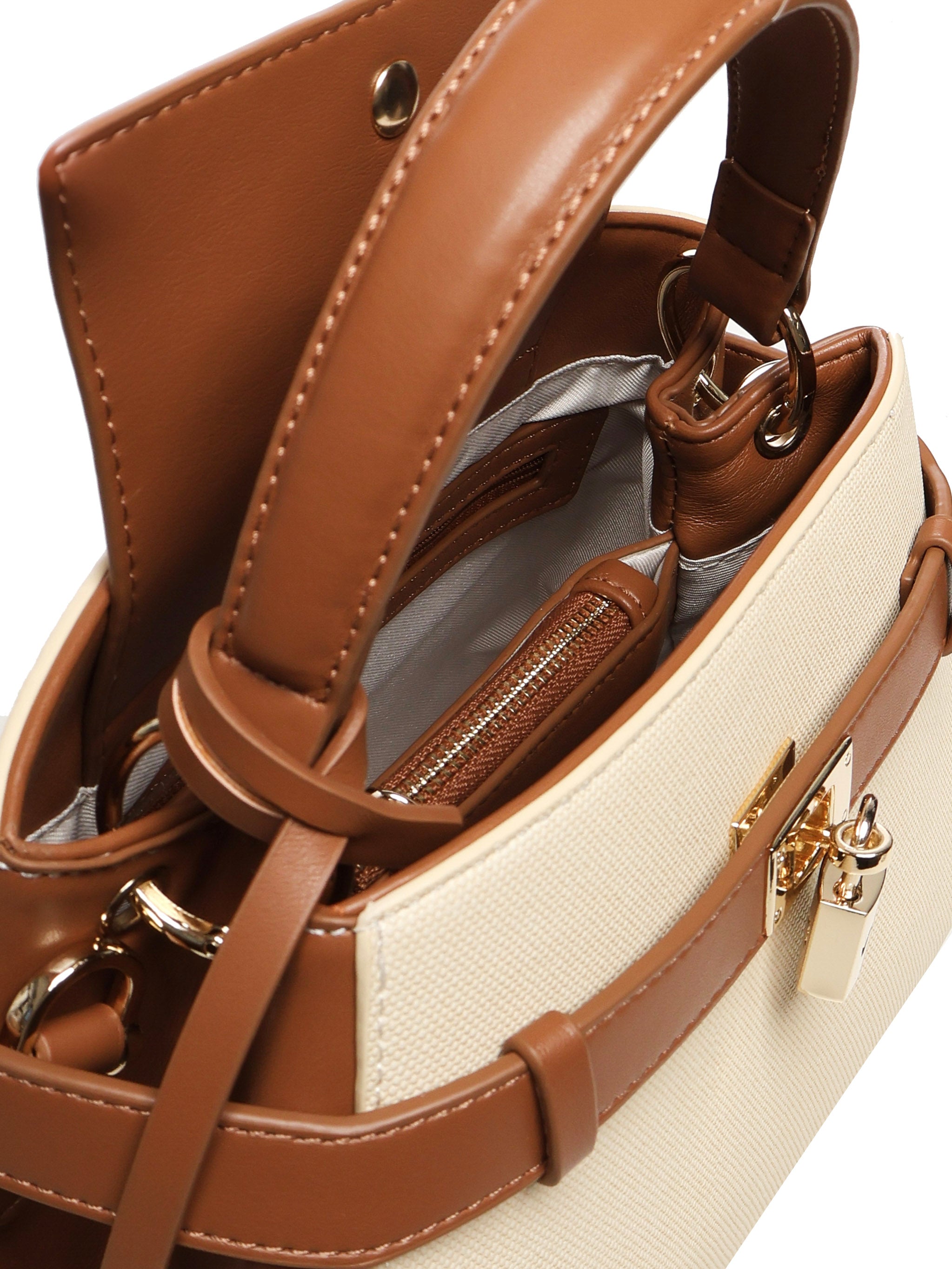 Borsa a mano Yui 73BS8ZU01 YUINATURALE/CUOIO V° 73 