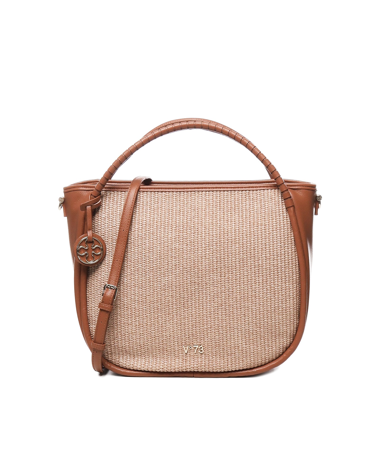 Borsa Flaminia 73BS90001 FLAMINIANATURALE/CUOIO V° 73 