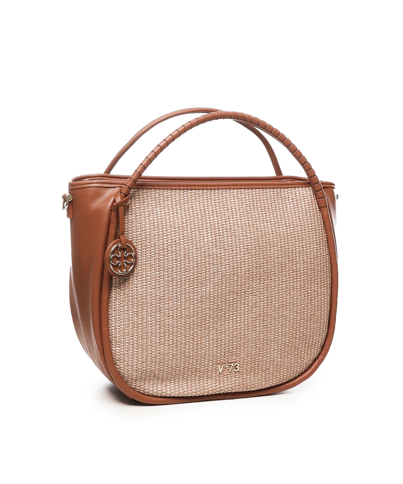 Borsa Flaminia 73BS90001 FLAMINIANATURALE/CUOIO V° 73 