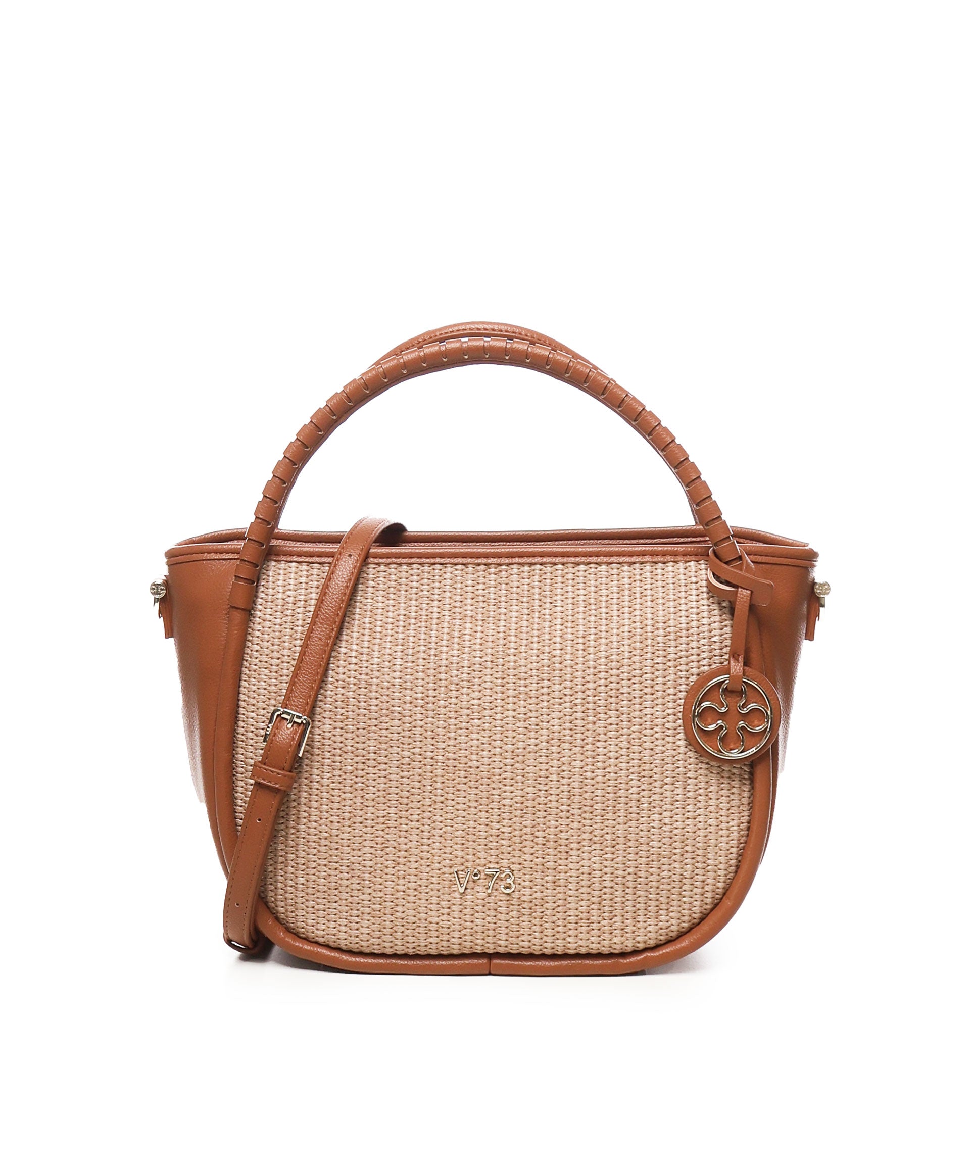 Borsa Flaminia 73BS90002 FLAMINIANATURALE/CUOIO V° 73 