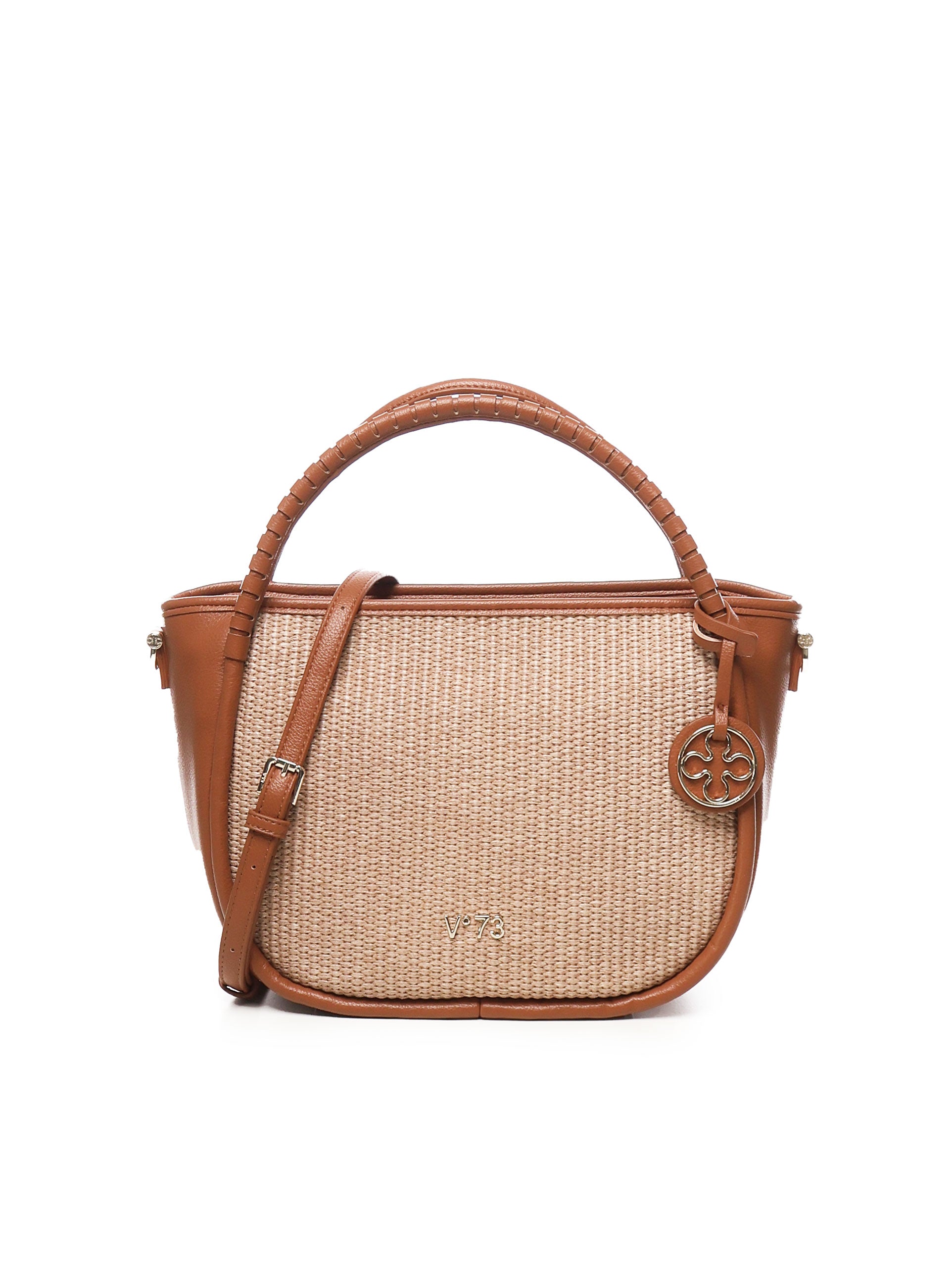 Borsa Flaminia 73BS90002 FLAMINIANATURALE/CUOIO V° 73 