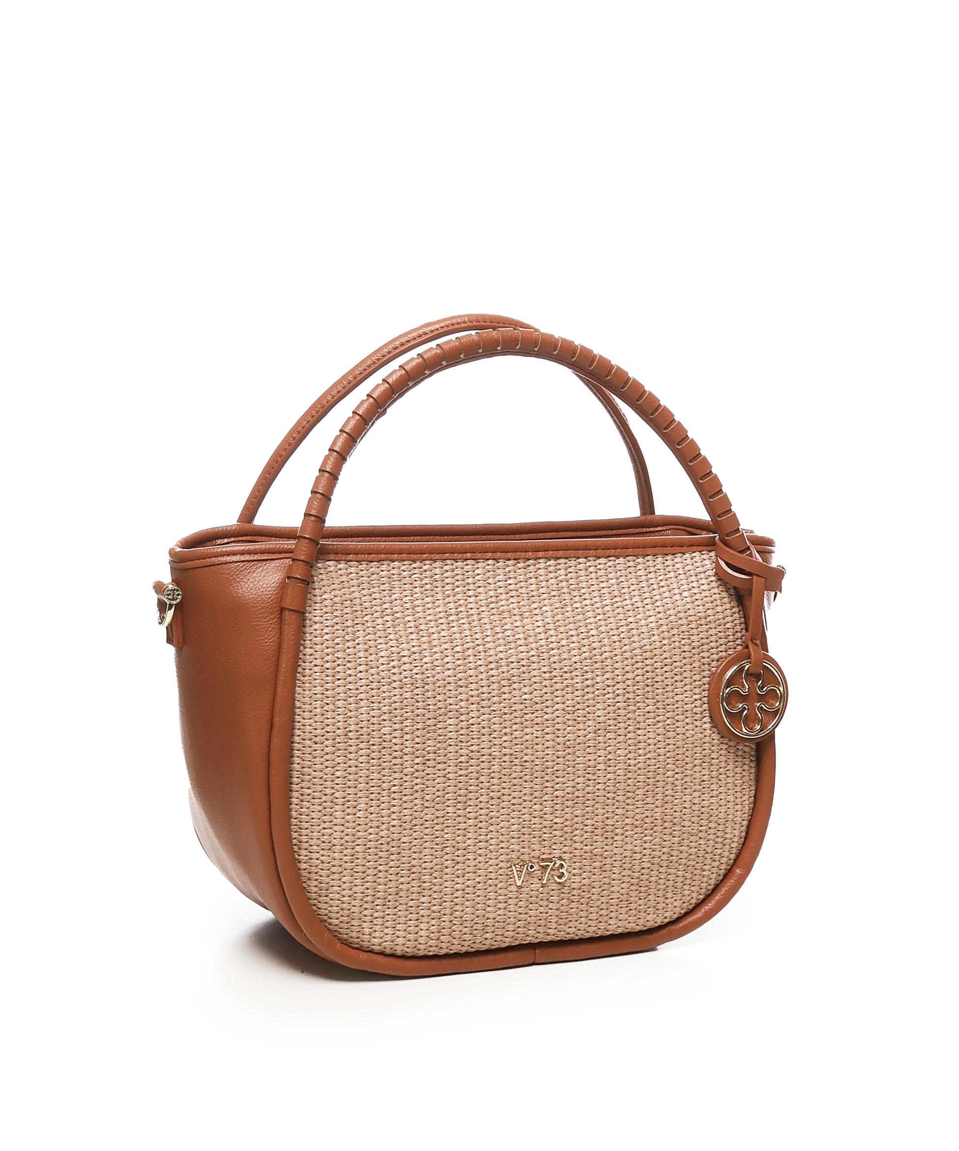Borsa Flaminia 73BS90002 FLAMINIANATURALE/CUOIO V° 73 