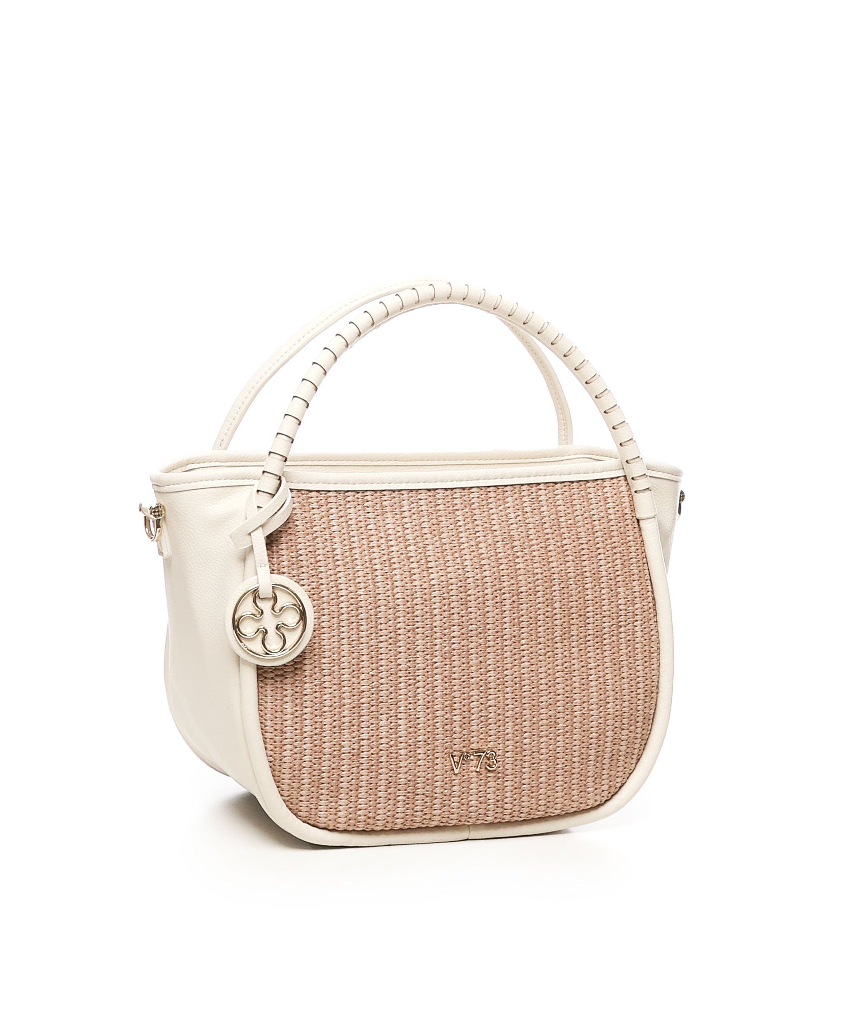 Borsa Flaminia<BR/> 73BS90002 FLAMINIANAT/OFFWHITE V° 73 