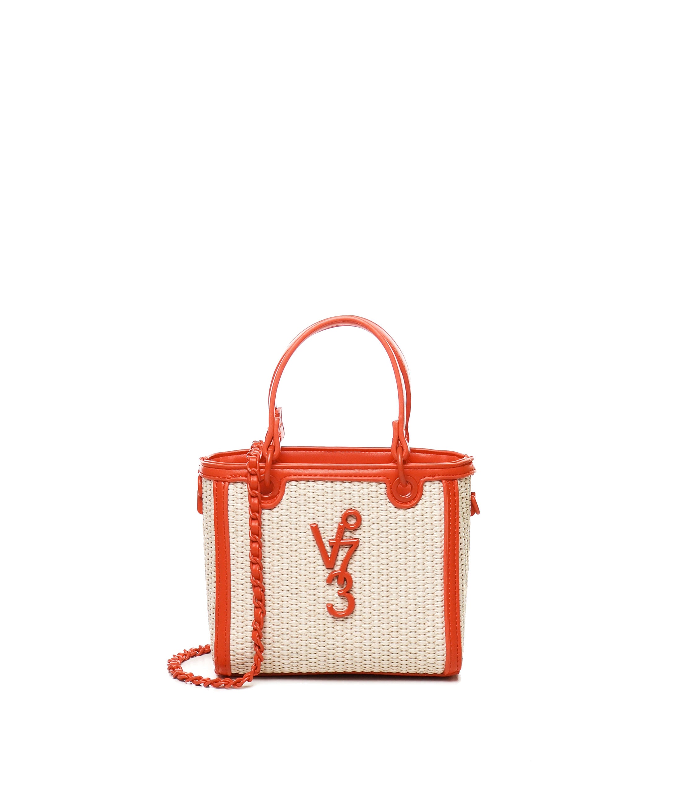 Borsa shopping piccola Summer 73BS90403 SUMMEROFFWH/CORALLO V° 73 