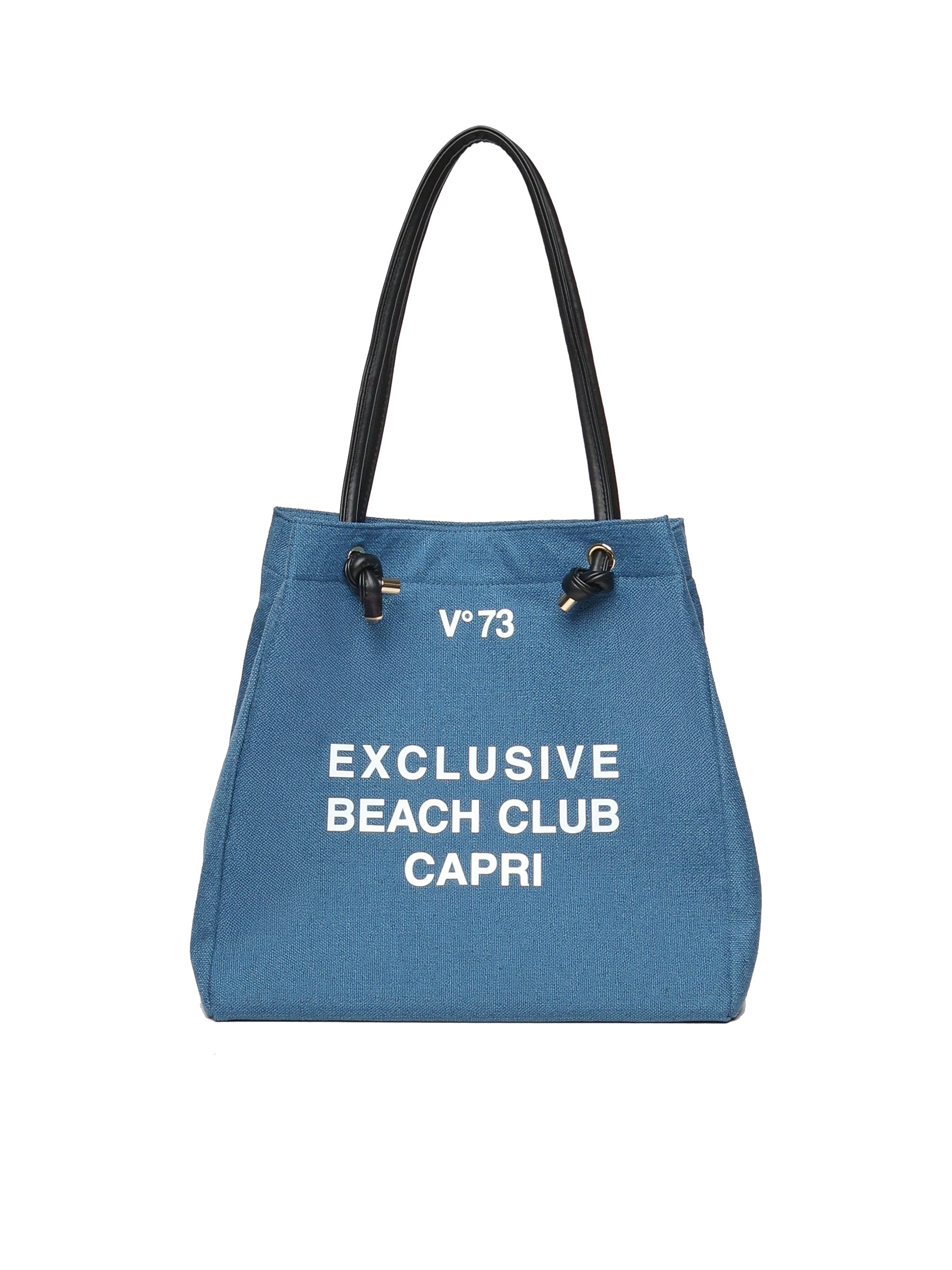 Borsa shooping Beach Club 73BS92701 BEACH CLUBDENIM/NERO V° 73 