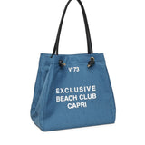 Borsa shooping Beach Club 73BS92701 BEACH CLUBDENIM/NERO V° 73 
