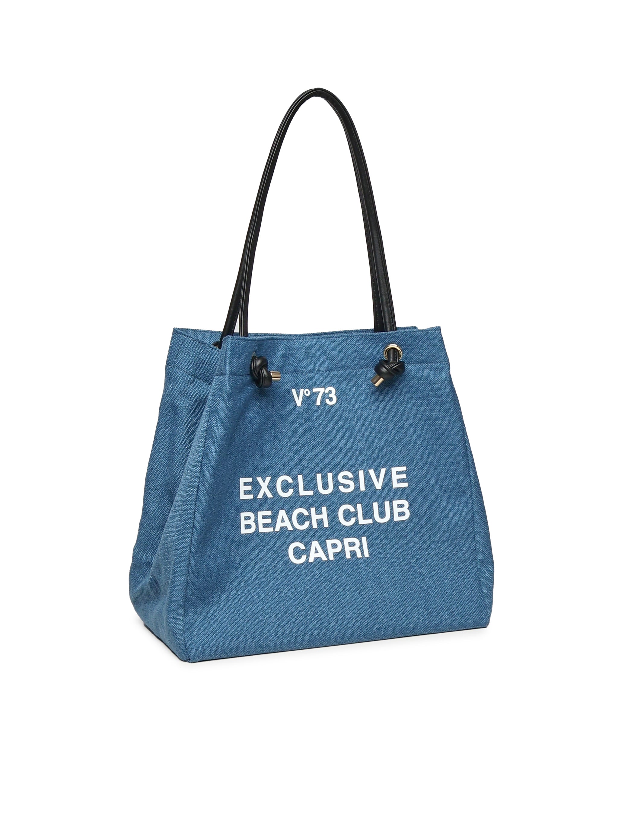 Borsa shooping Beach Club 73BS92701 BEACH CLUBDENIM/NERO V° 73 