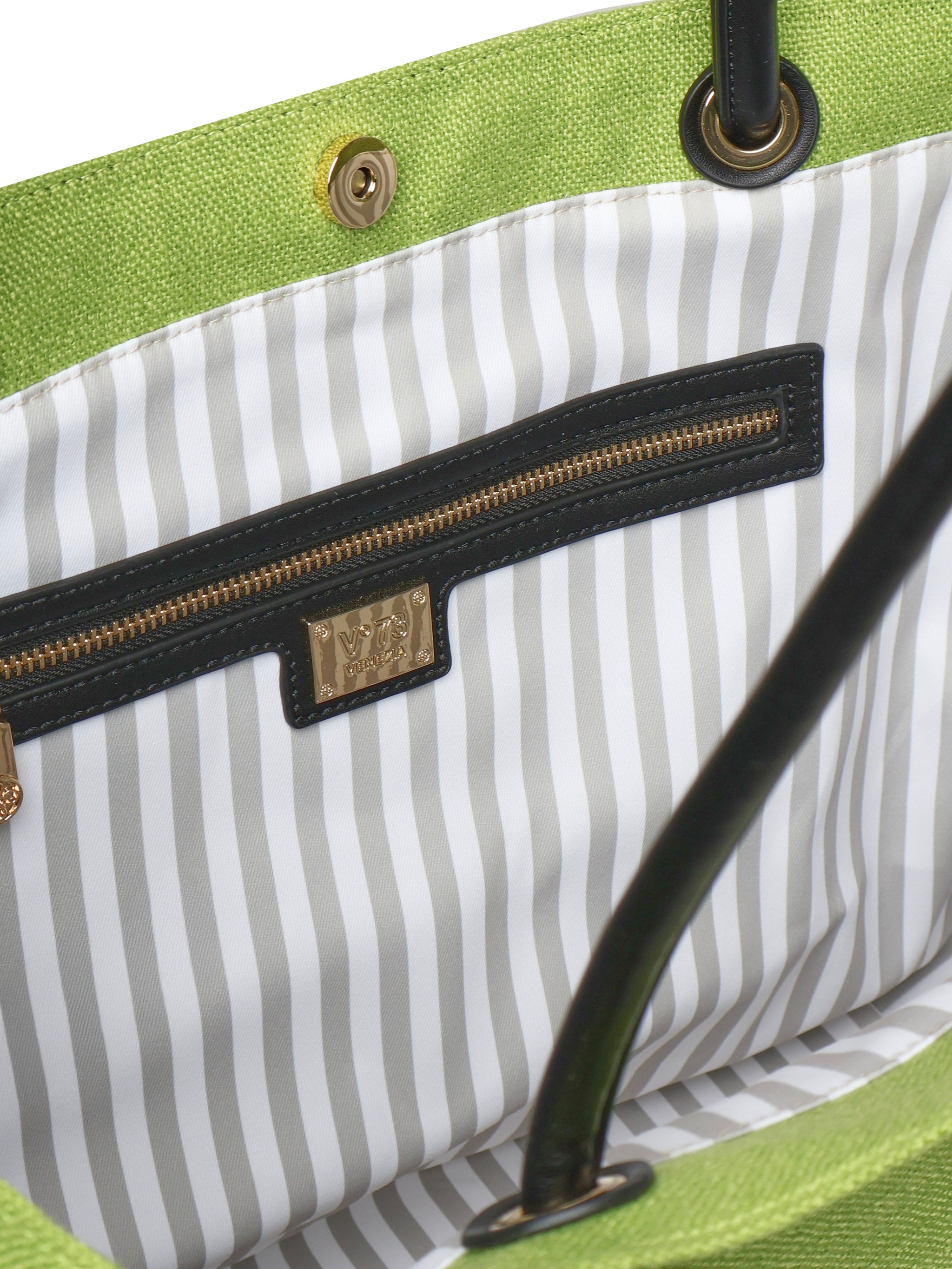 Borsa shooping Beach Club 73BS92701 BEACH CLUBLIME/NERO V° 73 