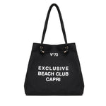 Borsa shooping Beach Club 73BS92701 BEACH CLUBNERO V° 73 