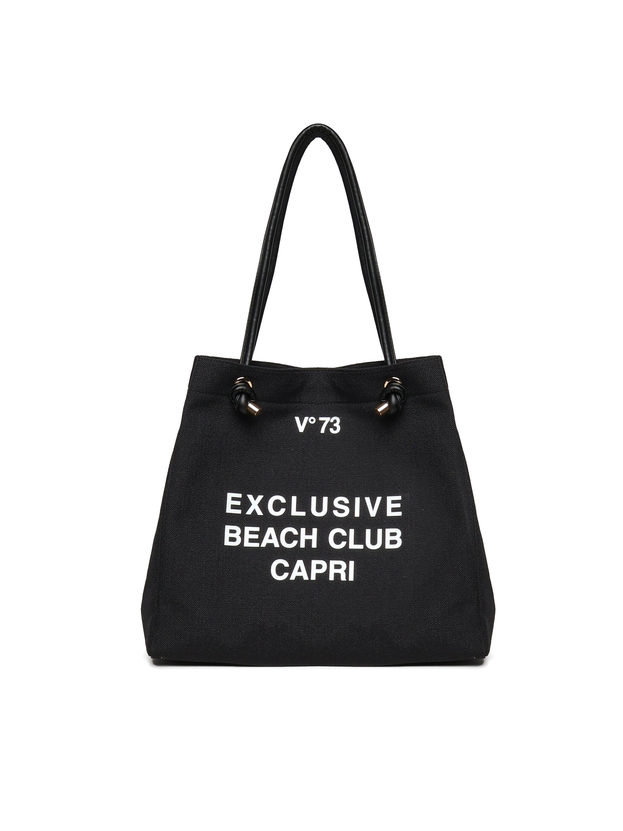 Borsa shooping Beach Club 73BS92701 BEACH CLUBNERO V° 73 