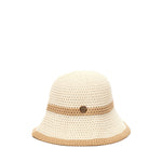 Cappello Angelica<BR/><BR/> 73CA90801 ANGELICANATURALE/CUOIO V° 73 