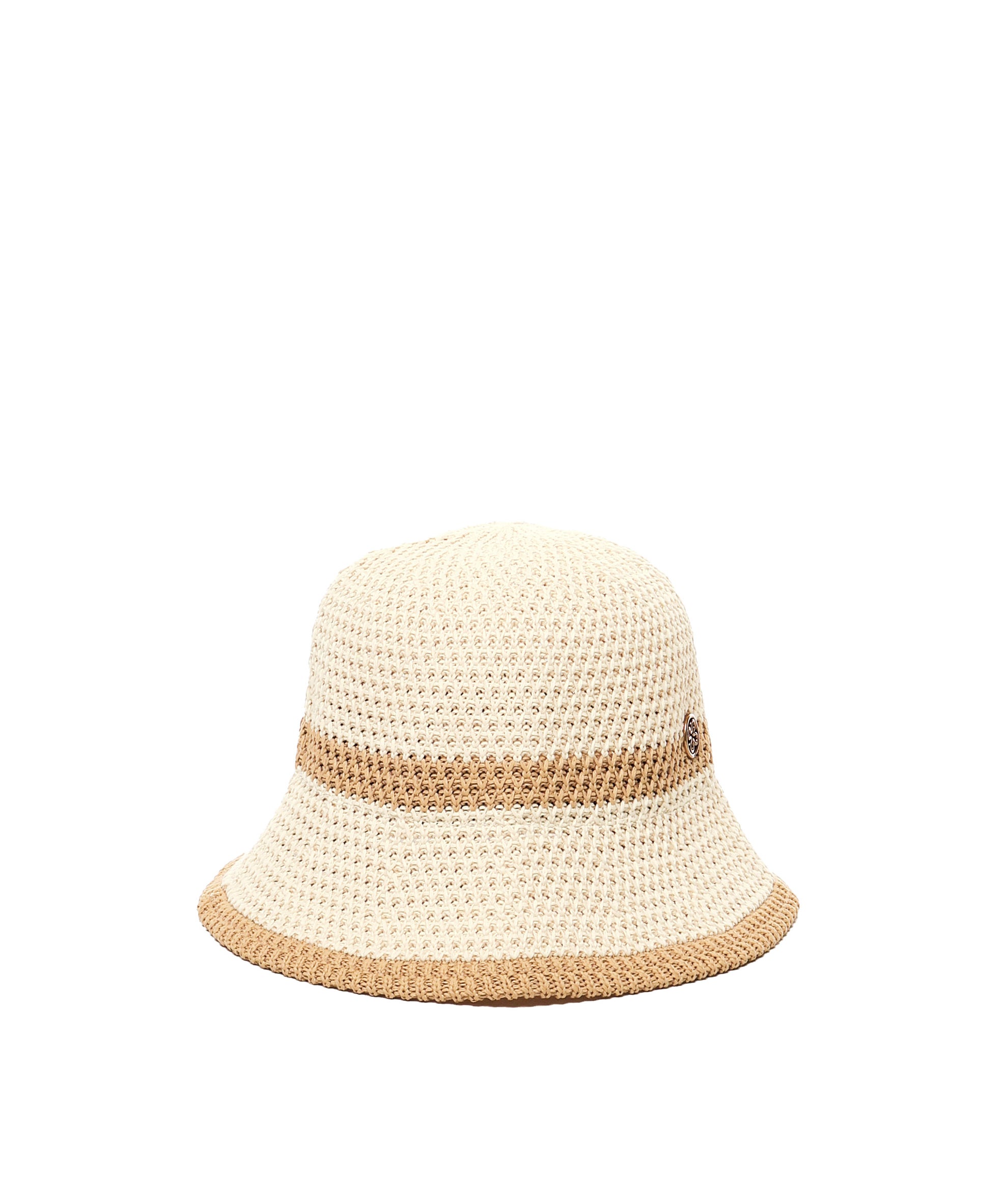 Cappello Angelica<BR/><BR/> 73CA90801 ANGELICANATURALE/CUOIO V° 73 