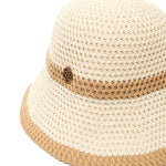 Cappello Angelica<BR/><BR/> 73CA90801 ANGELICANATURALE/CUOIO V° 73 