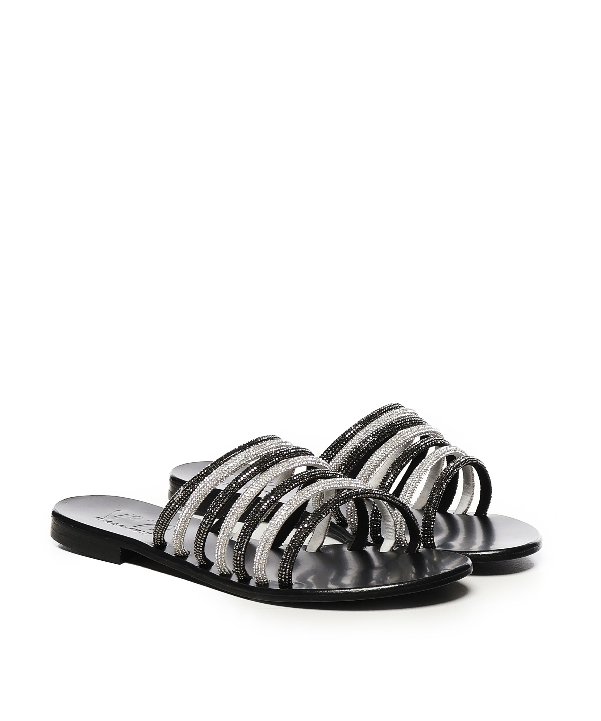 Sandali Fredy con strass 73SC8V502STR FREDYNERO V° 73 