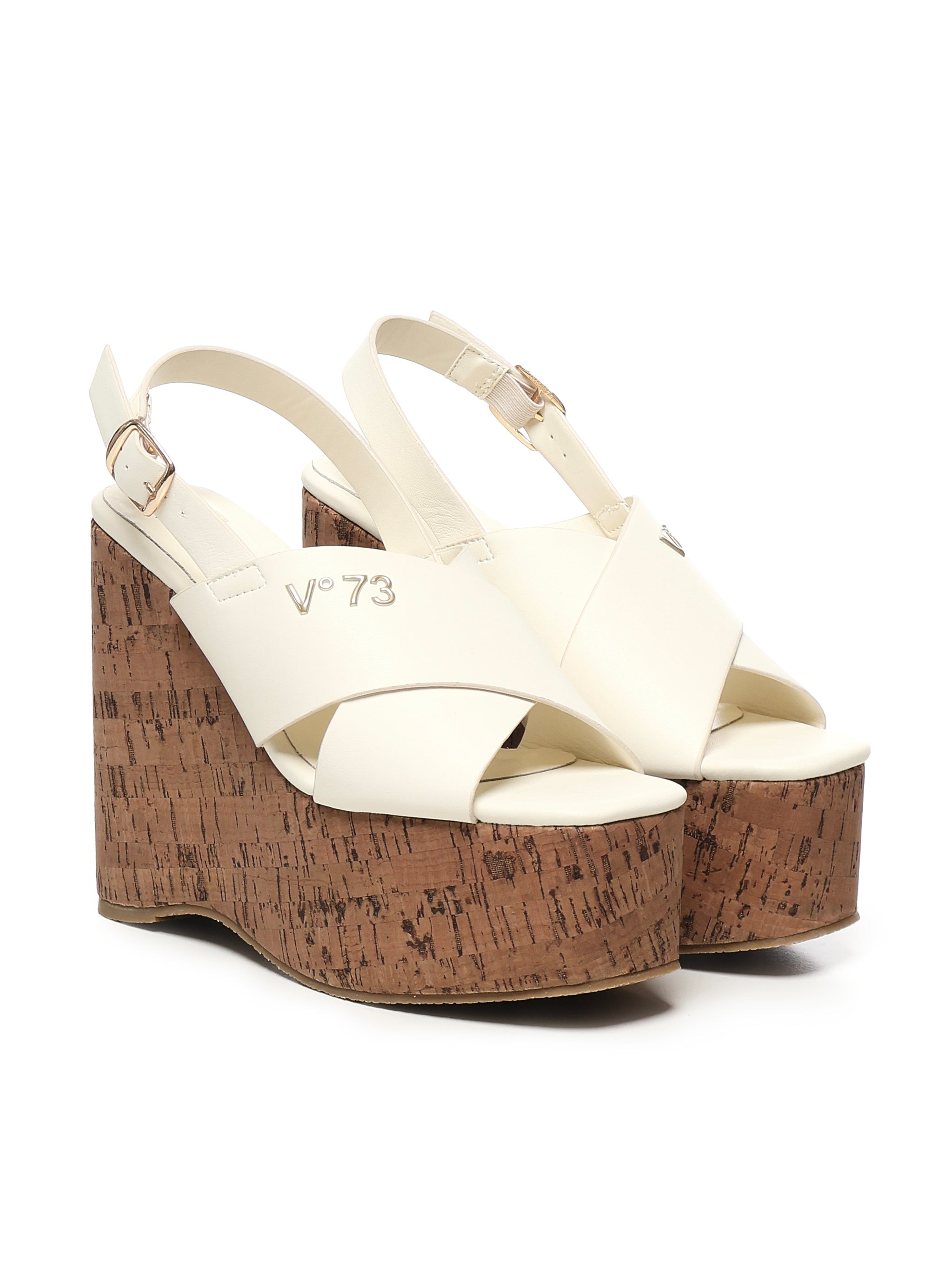 Zeppe kornelia 73SC98601 KORNELIA WEDGEOFF WHITE V° 73 