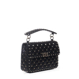 Borsa media Rockstud Spike in nappa<BR/> 5W0B0122 NAP0NO VALENTINO GARAVANI 