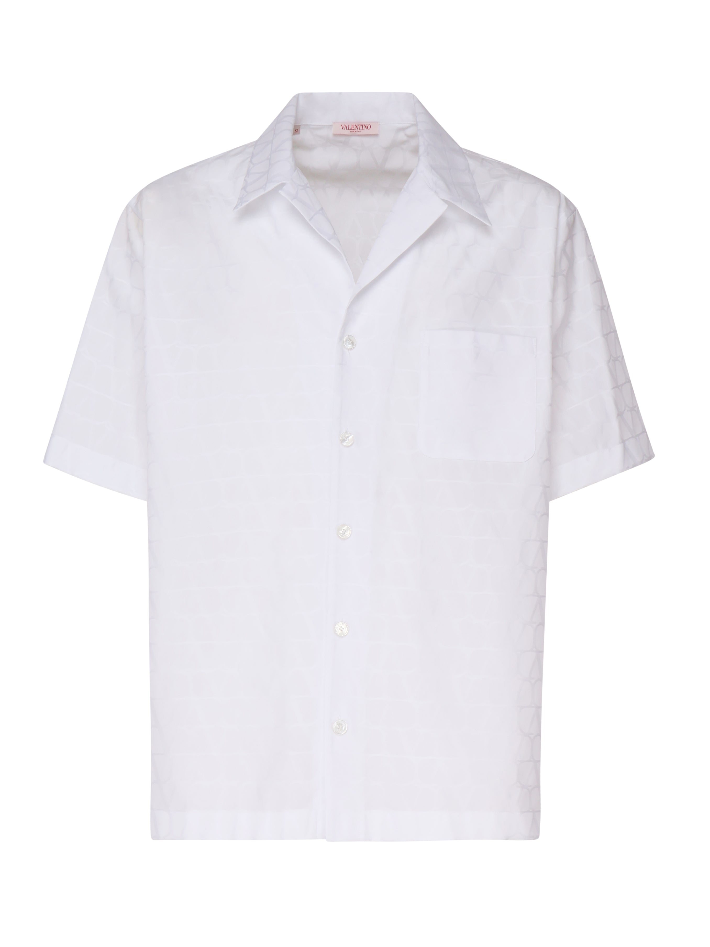 Camicia bowling con motivo Toile Iconographe 5V3AAA90 9VCKF9 VALENTINO GARAVANI 