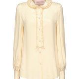 Camicia in seta Toute la V<BR/> 6B0AB7M0 93LET5 VALENTINO GARAVANI 