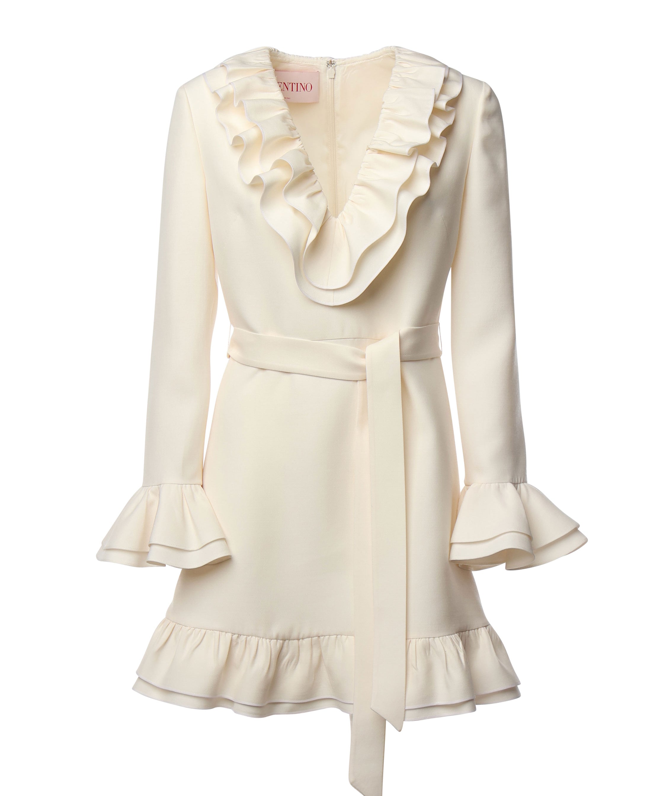 Abito corto in Crepe Couture 6B3VAES6 1CFA03 VALENTINO GARAVANI 