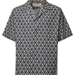 Camicia da bowling con stampa Toute la V all over 6V3AA111 AS0QTD VALENTINO GARAVANI 