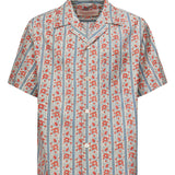 Camicia bowling con stampa paisley 6V3AA111 AS1QQX VALENTINO GARAVANI 
