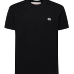 T-Shirt in cotone con patch VLogo 6V3MG10V AQ80NO VALENTINO GARAVANI 