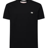 T-Shirt in cotone con patch VLogo 6V3MG10V AQ80NO VALENTINO GARAVANI 