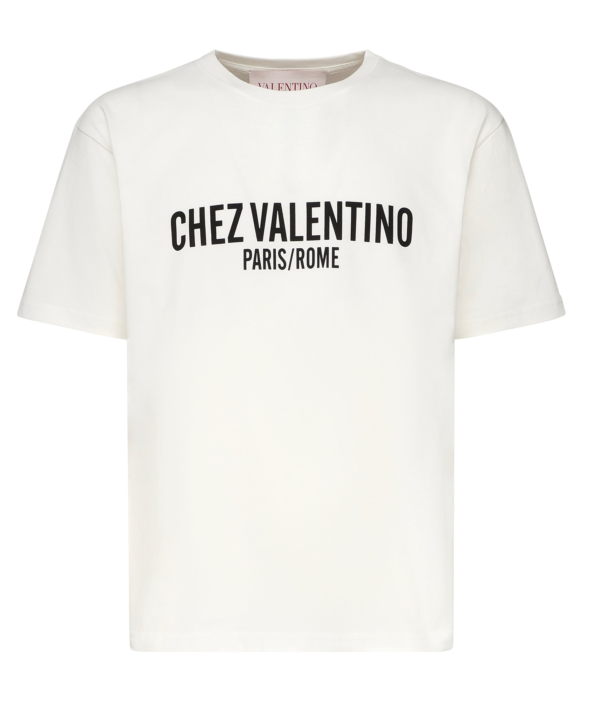 T-Shirt con stampa Chez Valentino 6V3MG16P APGA03 VALENTINO GARAVANI 