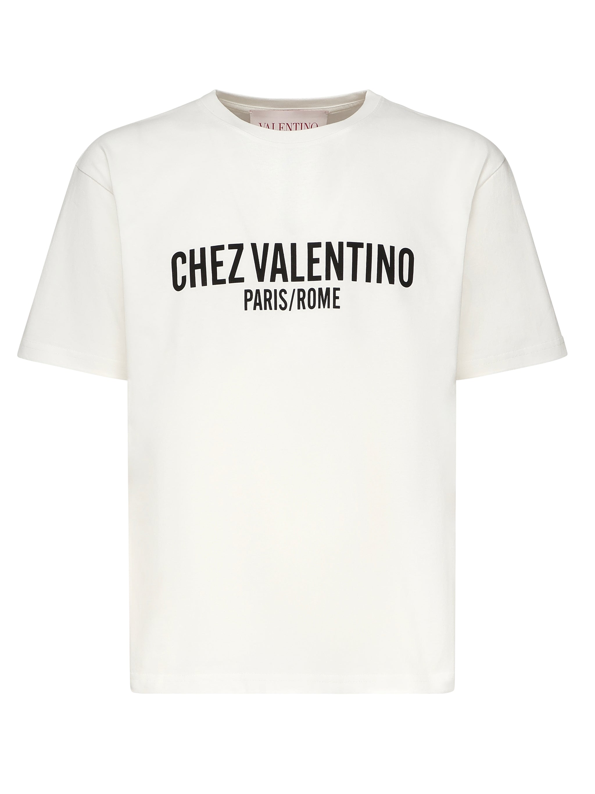 T-Shirt con stampa Chez Valentino 6V3MG16P APGA03 VALENTINO GARAVANI 