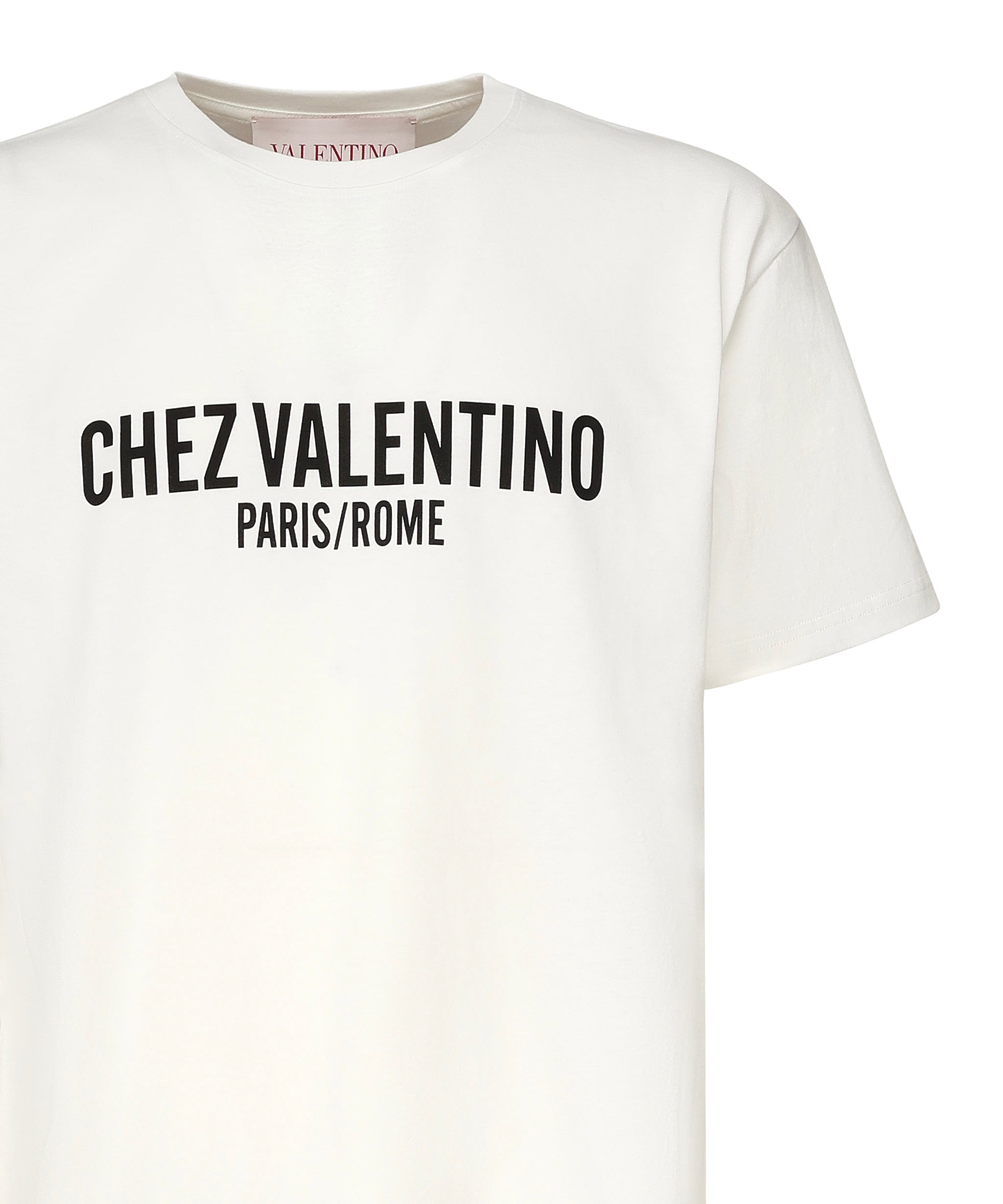 T-Shirt con stampa Chez Valentino 6V3MG16P APGA03 VALENTINO GARAVANI 