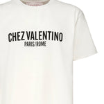 T-Shirt con stampa Chez Valentino 6V3MG16P APGA03 VALENTINO GARAVANI 