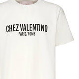 T-Shirt con stampa Chez Valentino 6V3MG16P APGA03 VALENTINO GARAVANI 