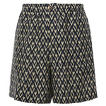 Bermuda in popeline di cotone con stampa Toute la V all over<BR/> 6V3RDE35 AK2QTD VALENTINO GARAVANI 