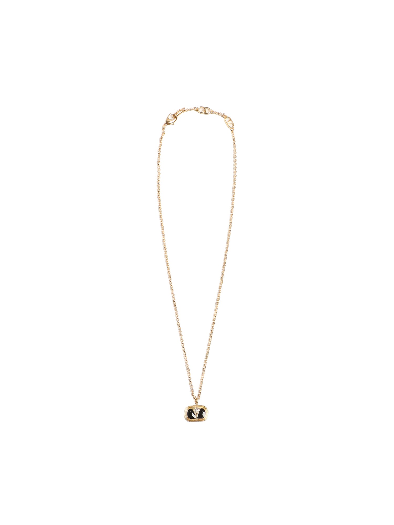 Collana Ovalette con smato e cristallo 6W2J0X87 VTIRG5 VALENTINO GARAVANI 