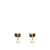 Orecchini Ovalette con smato, cristalli e perle 6W2J0X91 NBSRFR VALENTINO GARAVANI 