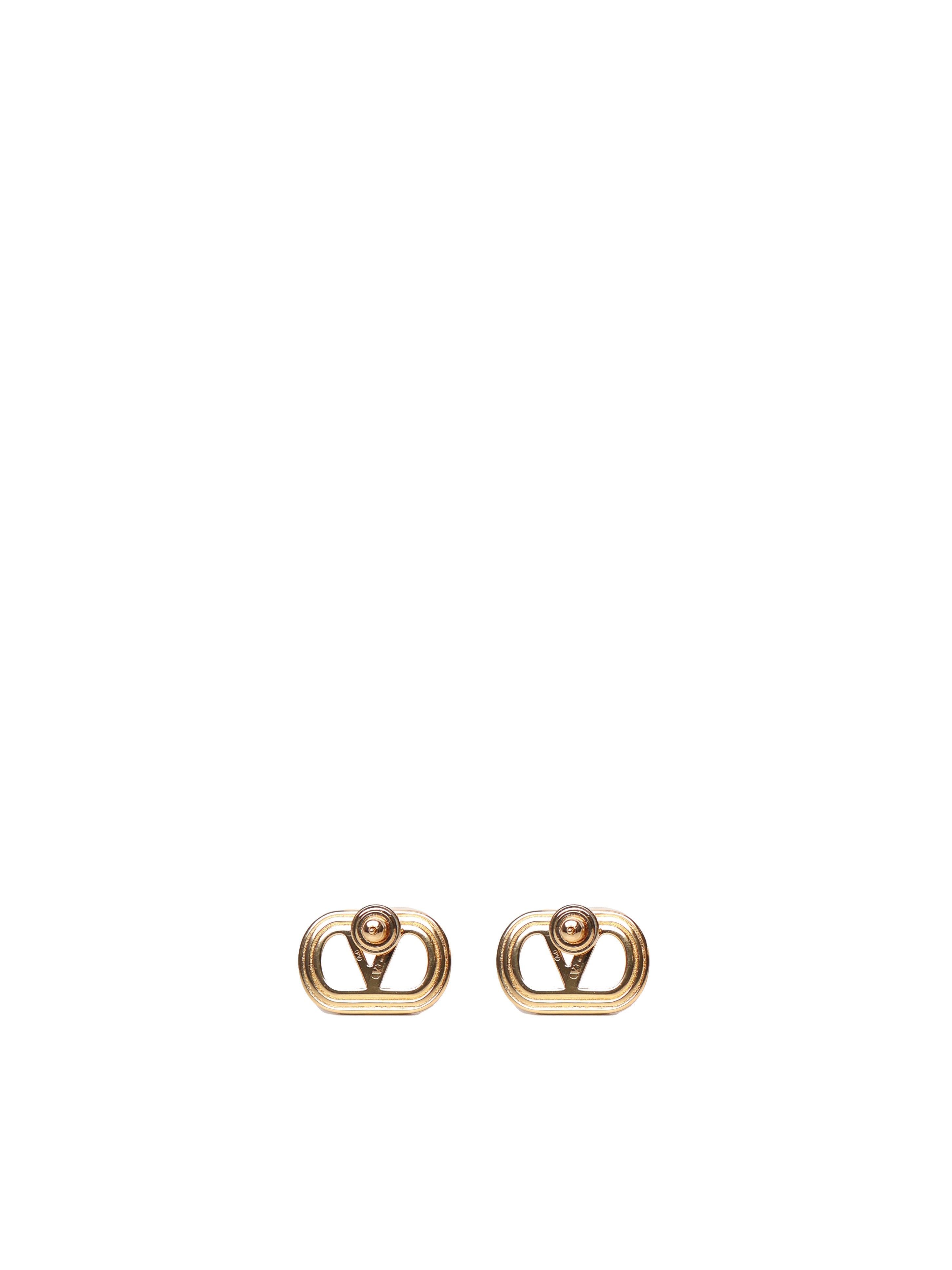 Orecchini con placca logo 6W2J0Y81 METL01 VALENTINO GARAVANI 