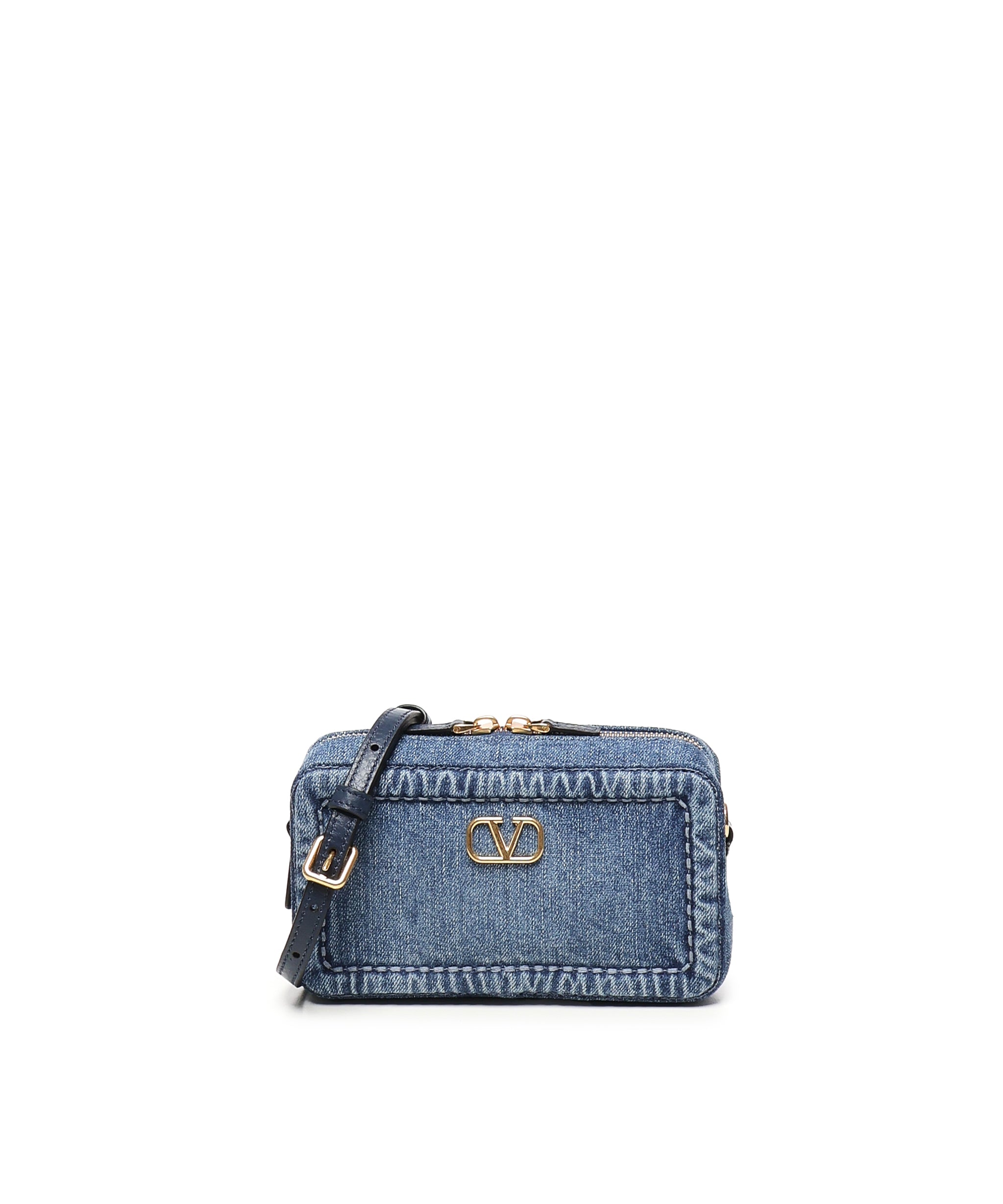 Mini bag a tracolla Alltime in denim 6W2P0AI5 JXEYHS VALENTINO GARAVANI 