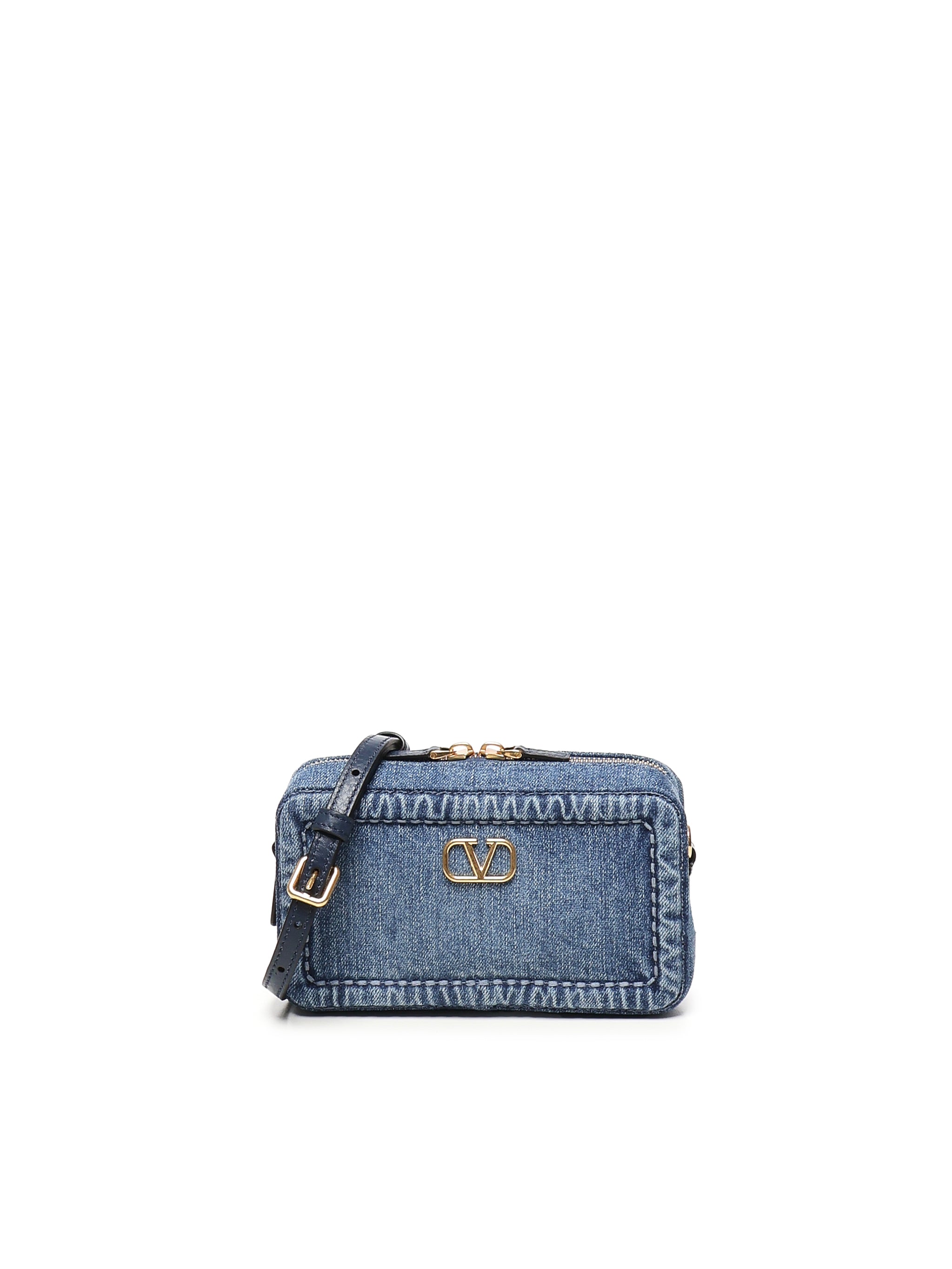 Mini bag a tracolla Alltime in denim 6W2P0AI5 JXEYHS VALENTINO GARAVANI 