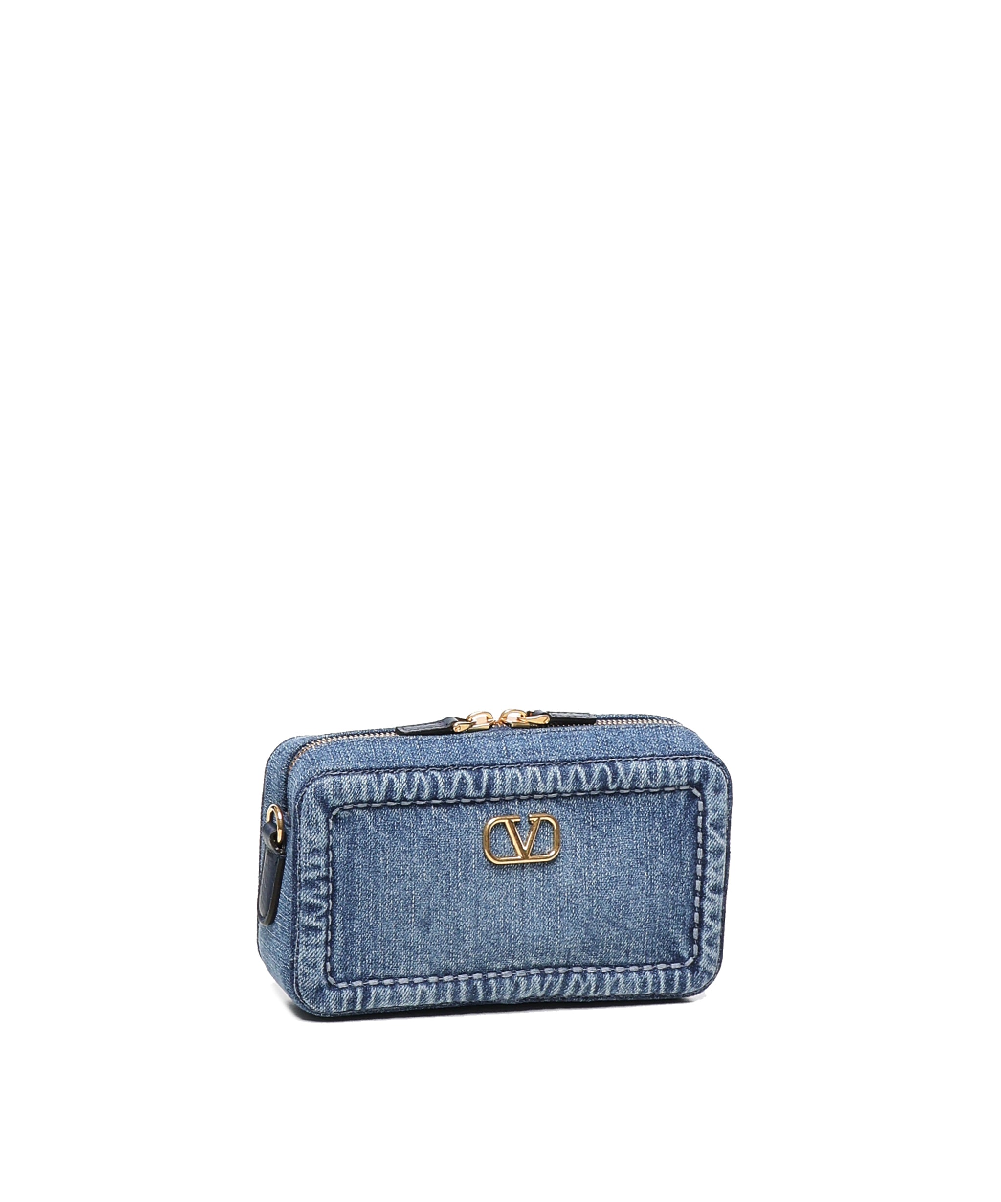 Mini bag a tracolla Alltime in denim 6W2P0AI5 JXEYHS VALENTINO GARAVANI 