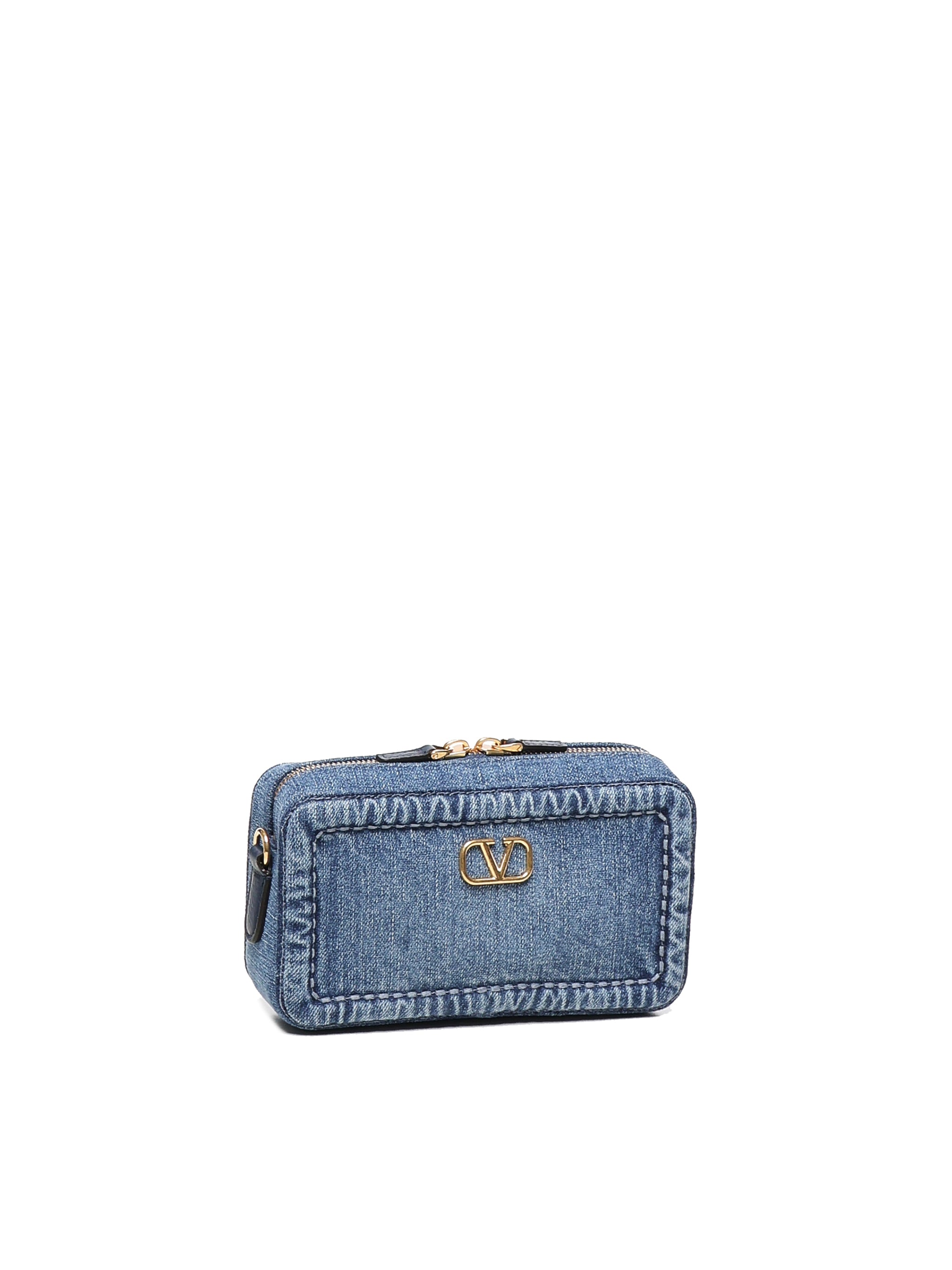 Mini bag a tracolla Alltime in denim 6W2P0AI5 JXEYHS VALENTINO GARAVANI 
