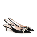 Décolleté Slingback Bow in vernice 6W2S0LL3 DAL790 VALENTINO GARAVANI 