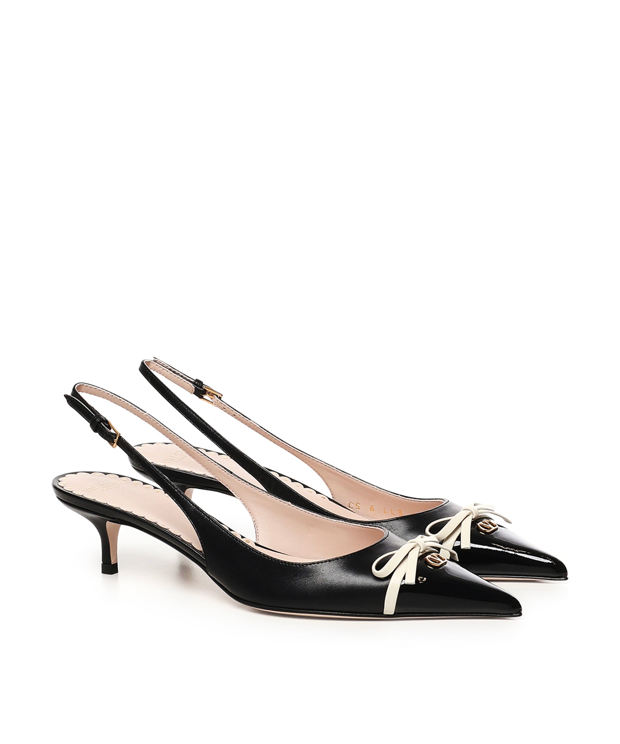 Décolleté Slingback Bow in vernice 6W2S0LL3 DAL790 VALENTINO GARAVANI 